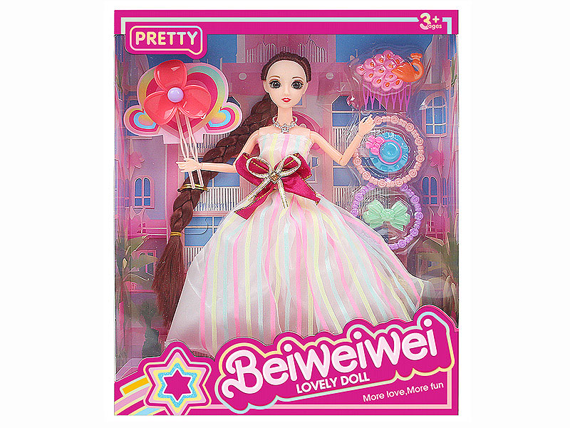 11.5inch Solid Body Doll Set toys