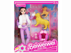 11.5inch Solid Body Doll Set toys