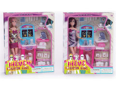 11.5inch Solid Body Doll Set(2S) toys