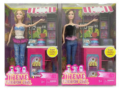 11.5inch Solid Body Doll Set(2S) toys