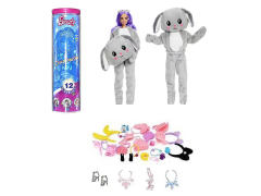 11.5inch Solid Body Doll Set toys