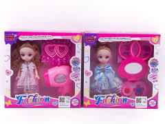 6inch Solid Body Doll Set(2S) toys