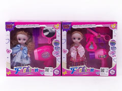 6inch Solid Body Doll Set(2S) toys