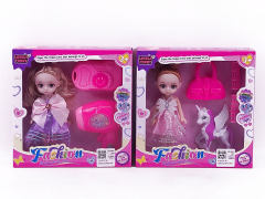 6inch Solid Body Doll Set(2S) toys