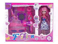 9inch Solid Body Doll Set toys