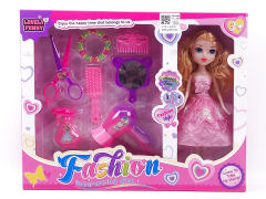 9inch Solid Body Doll Set toys