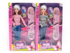 11.5inch Solid Body Doll Set(2S) toys