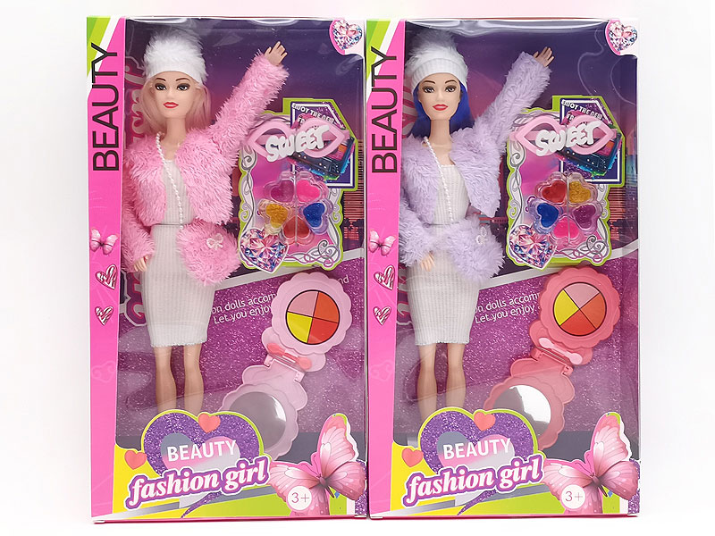 11.5inch Solid Body Doll Set(2S) toys