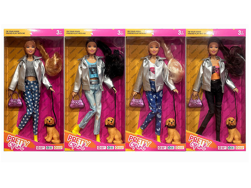 11.5inch Solid Body Doll Set(4S) toys