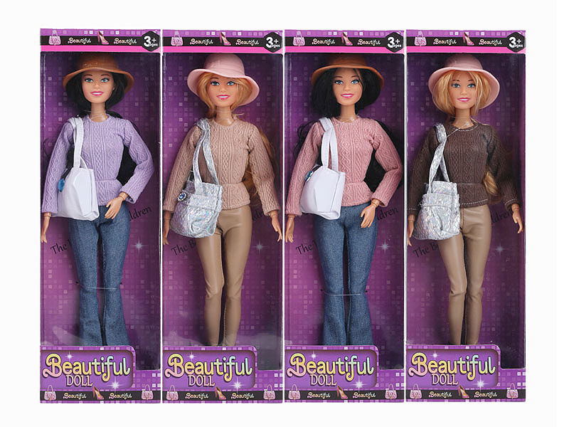 11.5inch Solid Body Doll Set(4S) toys