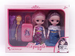 6inch Solid Body Doll Set(2in1) toys