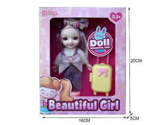 6inch Solid Body Doll Set toys