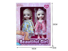 6inch Solid Body Doll(2in1) toys