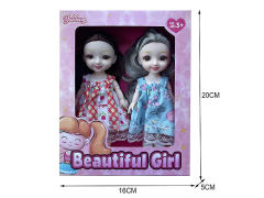 6inch Solid Body Doll(2in1) toys