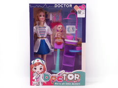 11inch Solid Body Doll Set toys