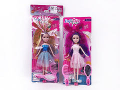 9inch Solid Body Doll Set(2S) toys