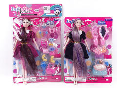 11inch Solid Body Doll Set(2S) toys