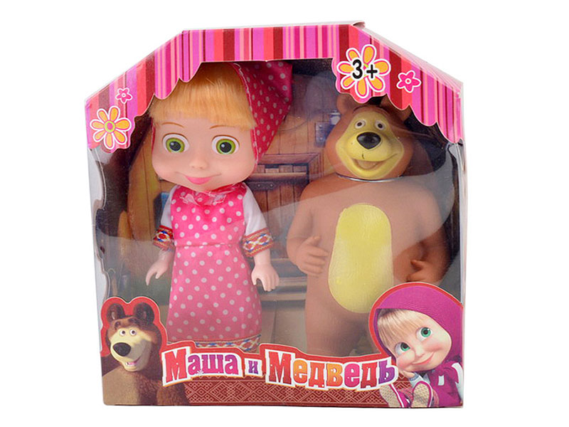 6inch Solid Body Doll Set(2S) toys