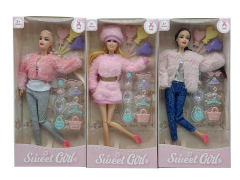 11.5" Solid Doll Set toys