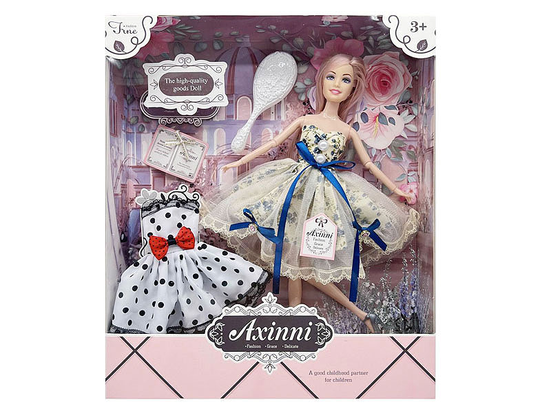 11.5inch Solid Body Doll Set toys
