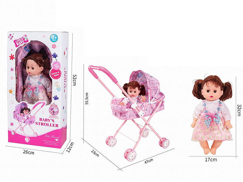 14inch Moppet & Iron Go-cart toys