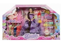 11.5inch Solid Body Doll Set toys