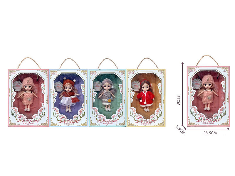 6inch Solid Body Doll(4S) toys