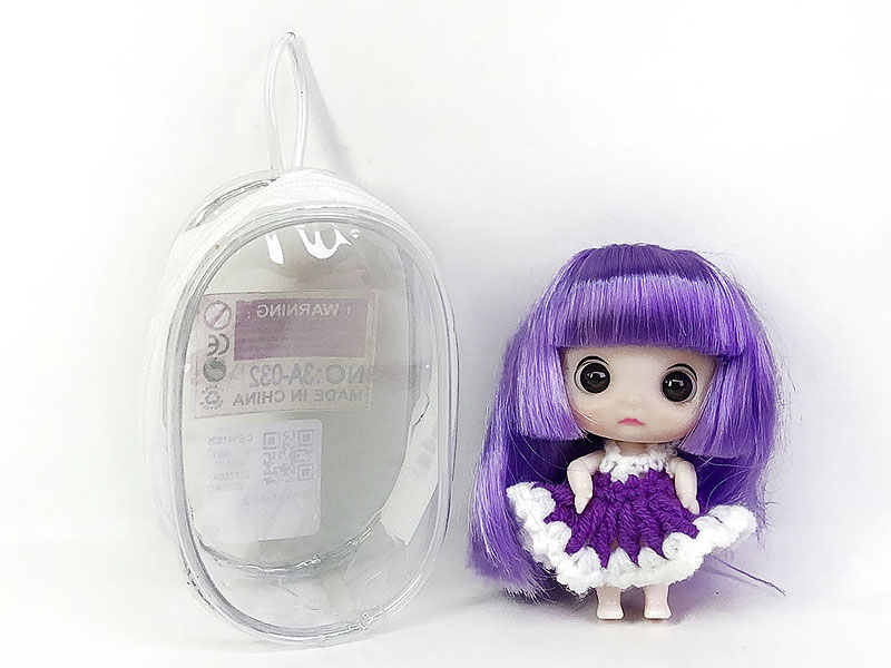 9cm Solid Body Doll(2S) toys