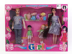 4in1 Doll Set toys