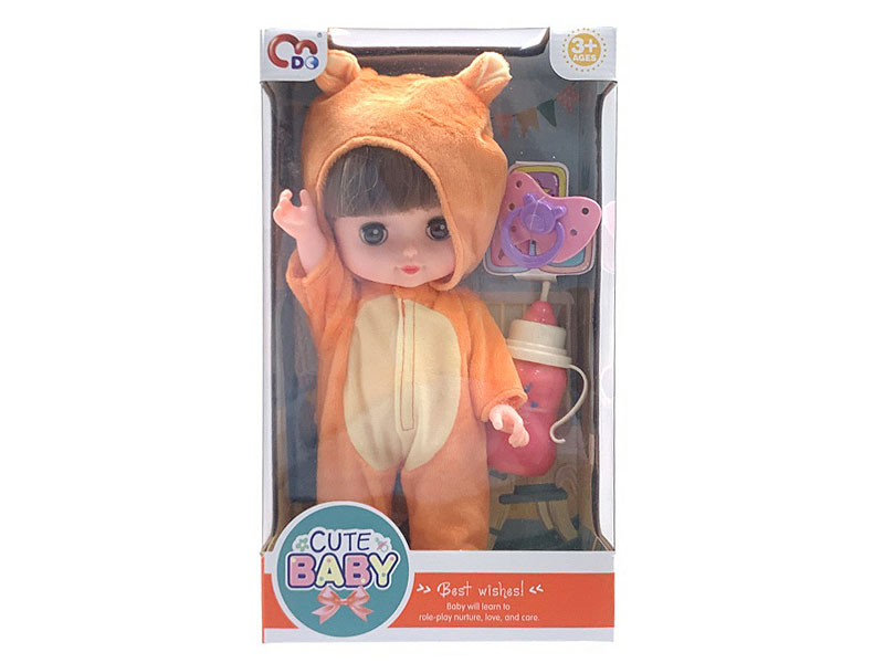 13inch Moppet & Baby Bottle W/M toys