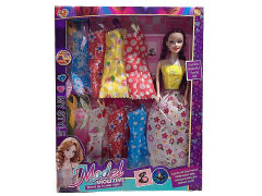 11.5inch Solid Body Doll Set toys