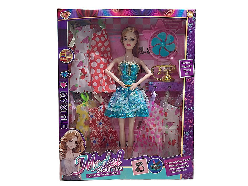 11.5inch Solid Body Doll Set toys