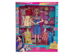 11.5inch Solid Body Doll Set toys