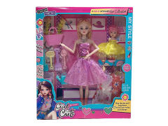 11.5inch Solid Body Doll Set toys