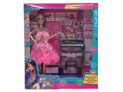 11.5inch Solid Body Doll Set toys