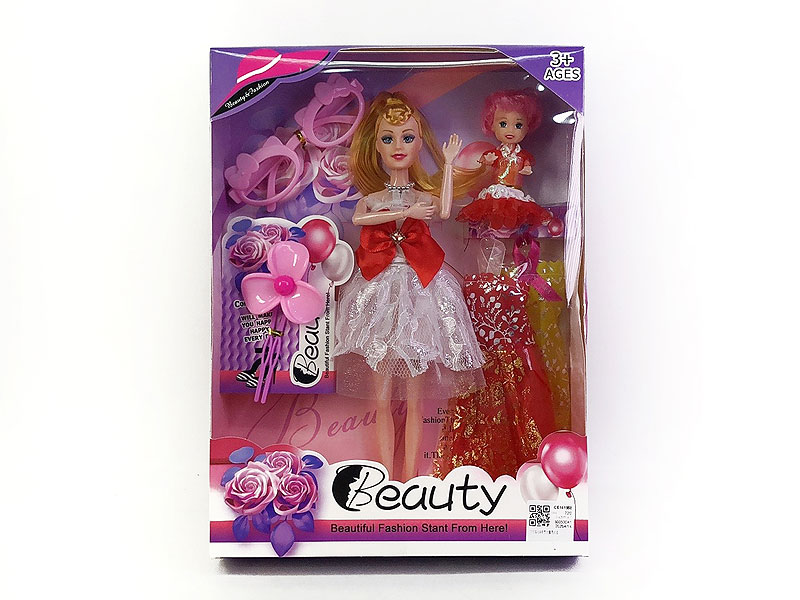 11inch Solid Body Doll Set toys
