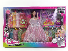 11inch Solid Body Doll Set toys