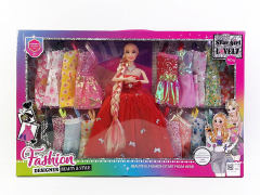 11inch Solid Body Doll Set toys