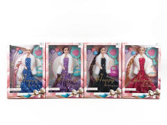 11.5inch Solid Body Doll Set(4S)