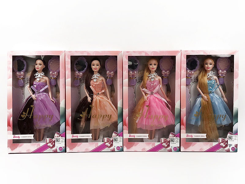 11.5inch Solid Body Doll Set(4S) toys