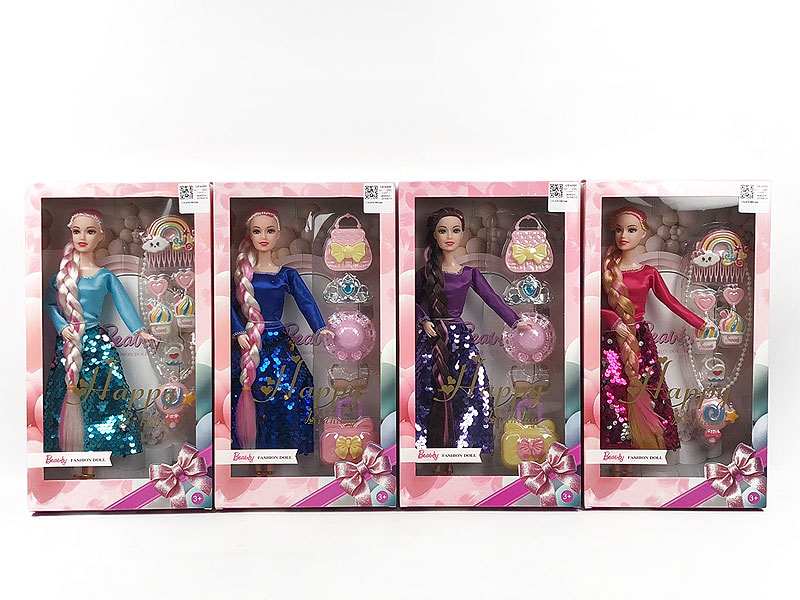 11.5inch Solid Body Doll Set(4S) toys