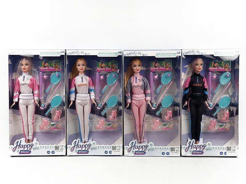 11.5inch Solid Body Doll Set(4S) toys