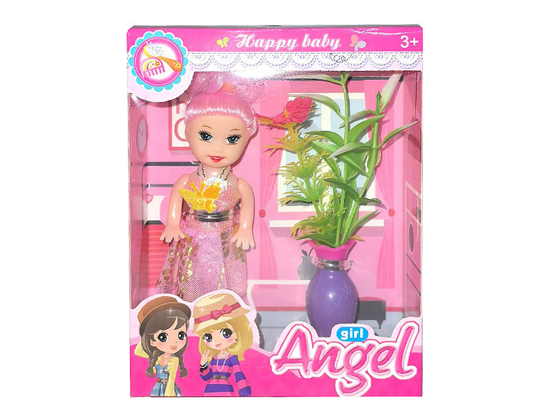 3.5inch Solid Body Doll Set toys