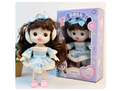 8inch Solid Body Doll Set toys