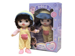 8inch Solid Body Doll Set toys