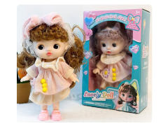 8inch Solid Body Doll Set toys