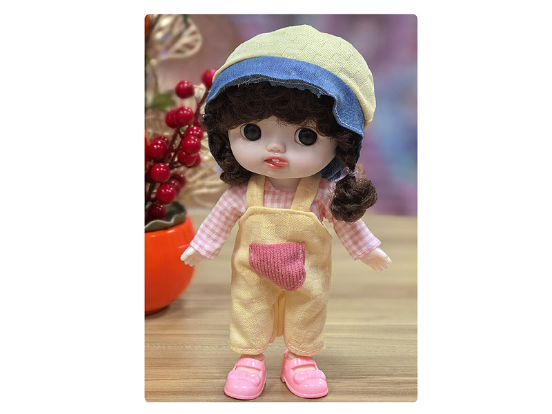 8inch Solid Body Doll Set toys
