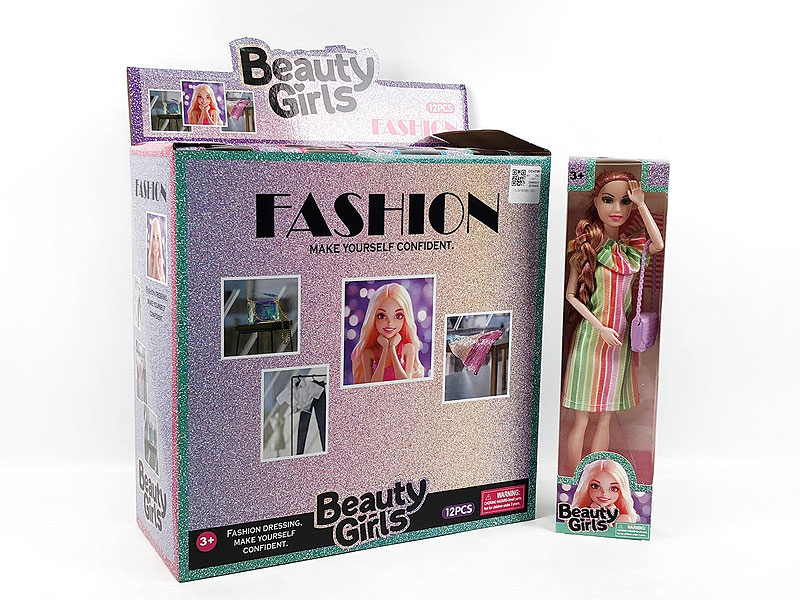 11inch Solid Body Doll(12in1) toys