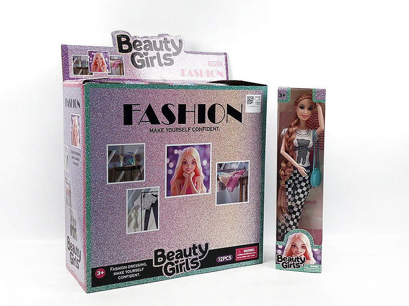 11inch Solid Body Doll(12in1) toys