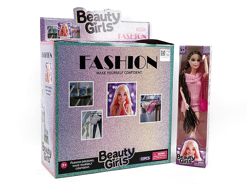 11inch Solid Body Doll(12in1) toys